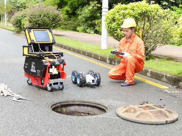 贵德管道机器人检测